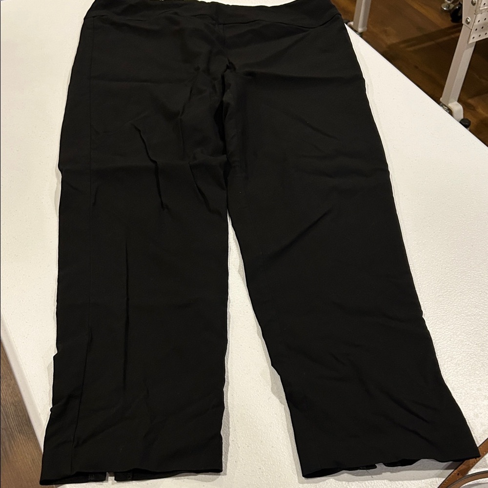 Elliott Lauren Classic Pull On Ankle Pants Black